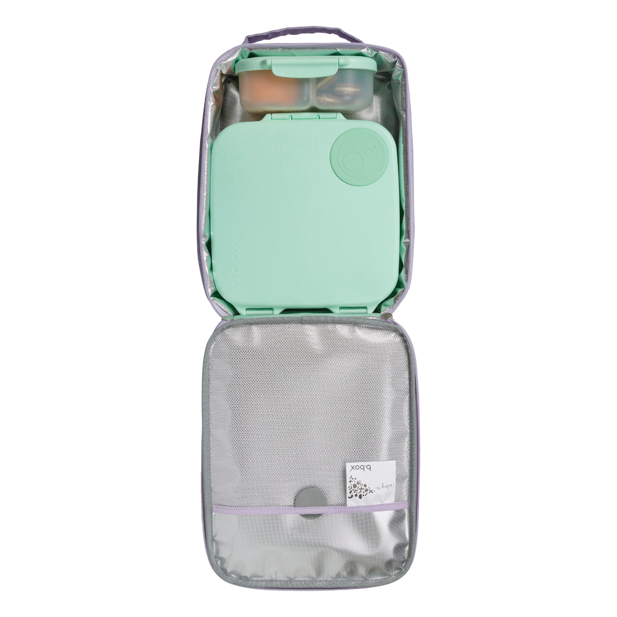 B.box Flexi Insulated Lunchbag - Lilac Garden B.box Flexi Insulated Lunchbag - Lilac Garden