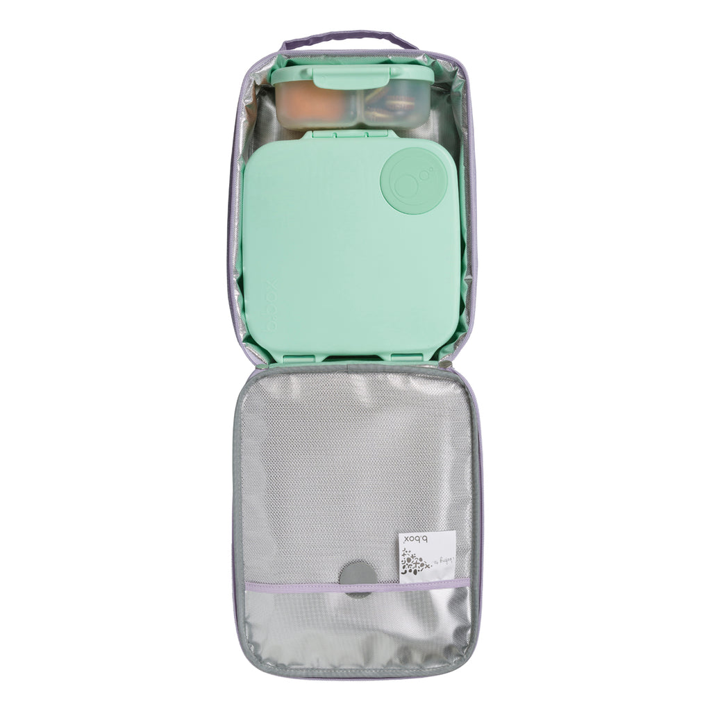 insulated lunchbag - lilac garden