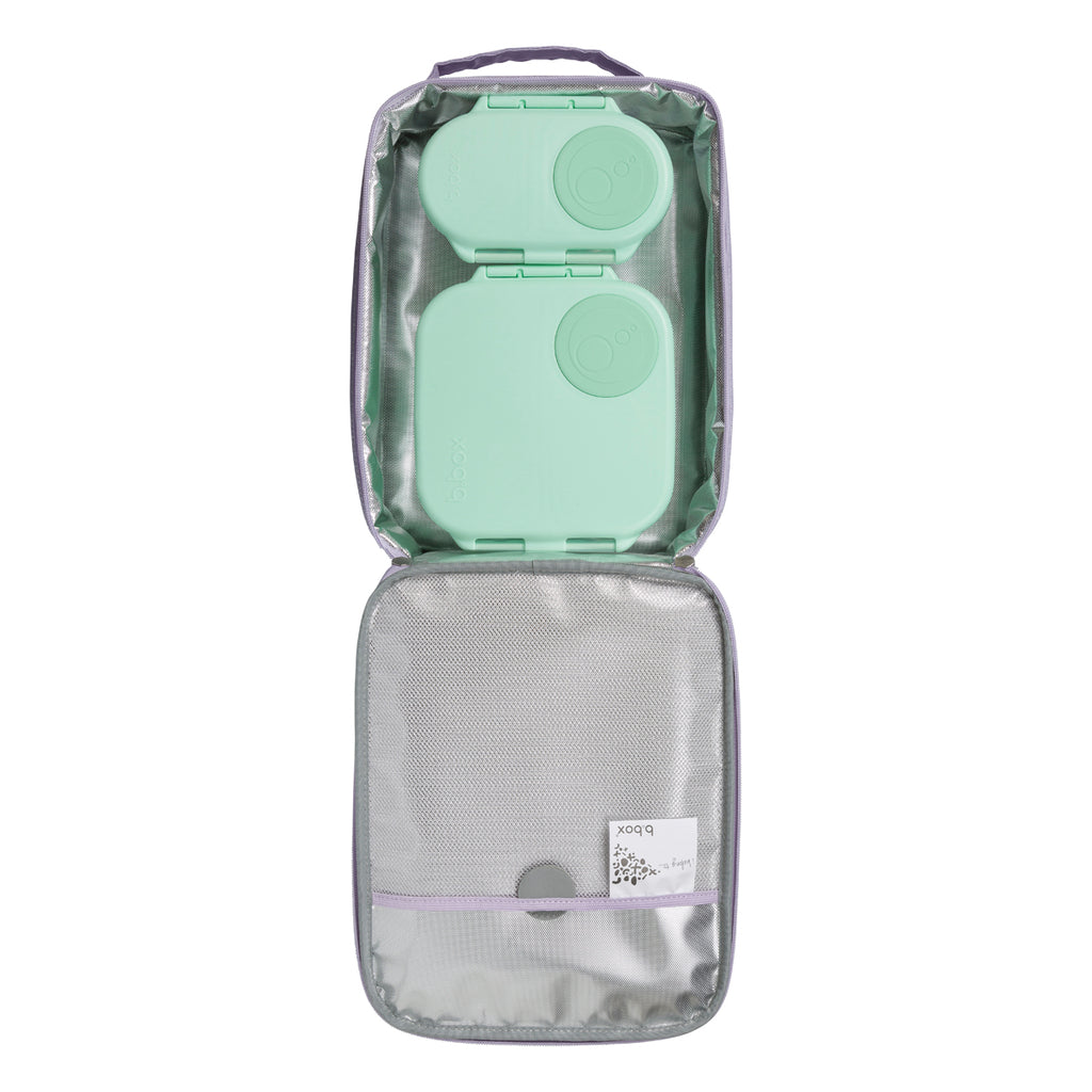 insulated lunchbag - lilac garden