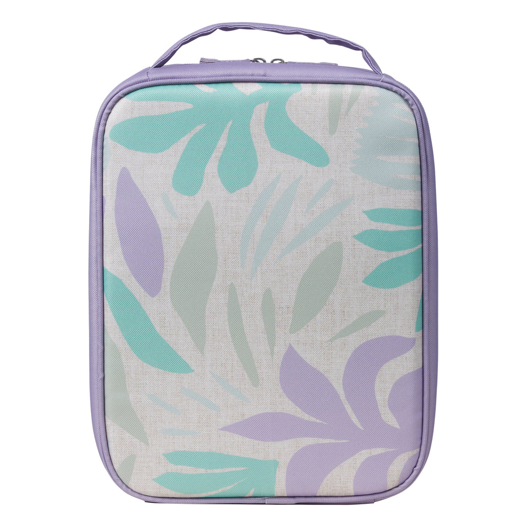 insulated lunchbag - lilac garden
