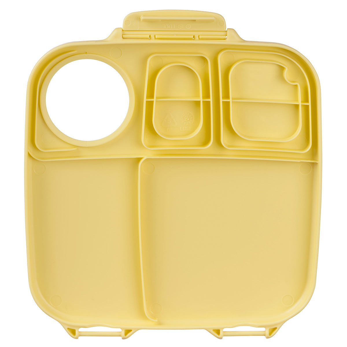 lunchbox replacement lid - pastel yellow (lemon twist)