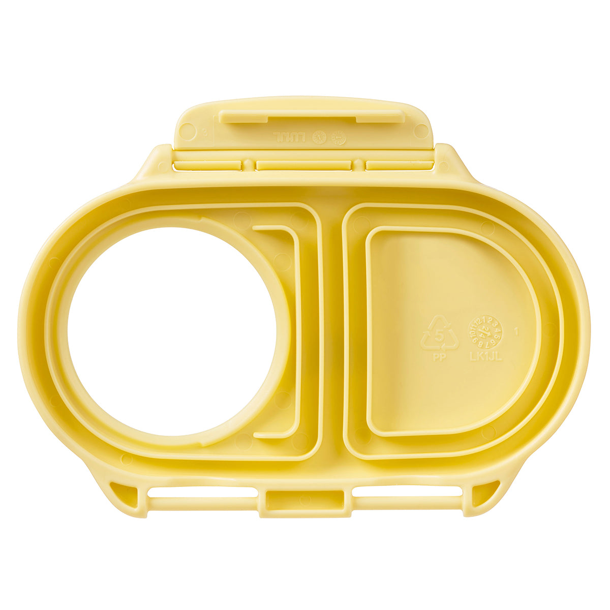 snackbox replacement lid- pastel yellow (lemon twist)