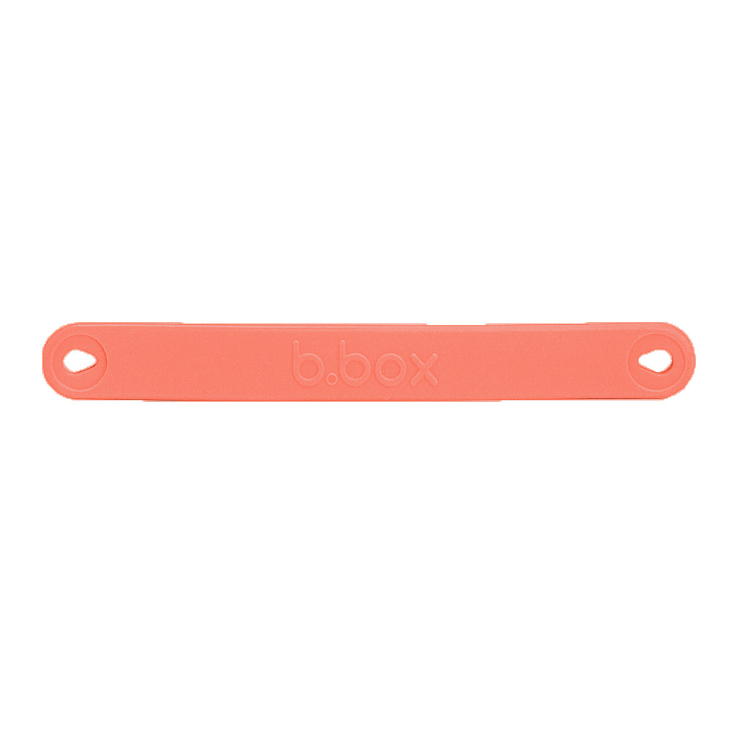 lunchbox replacement silicone handle - coral pink