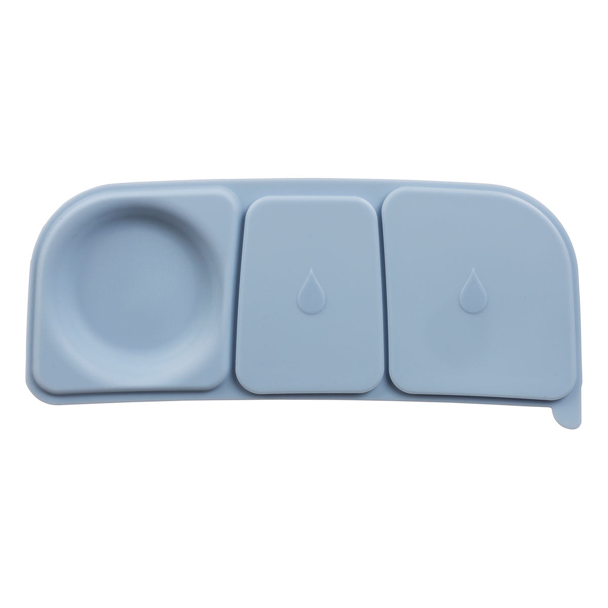 lunchbox replacement silicone seal - pastel blue (midnight)