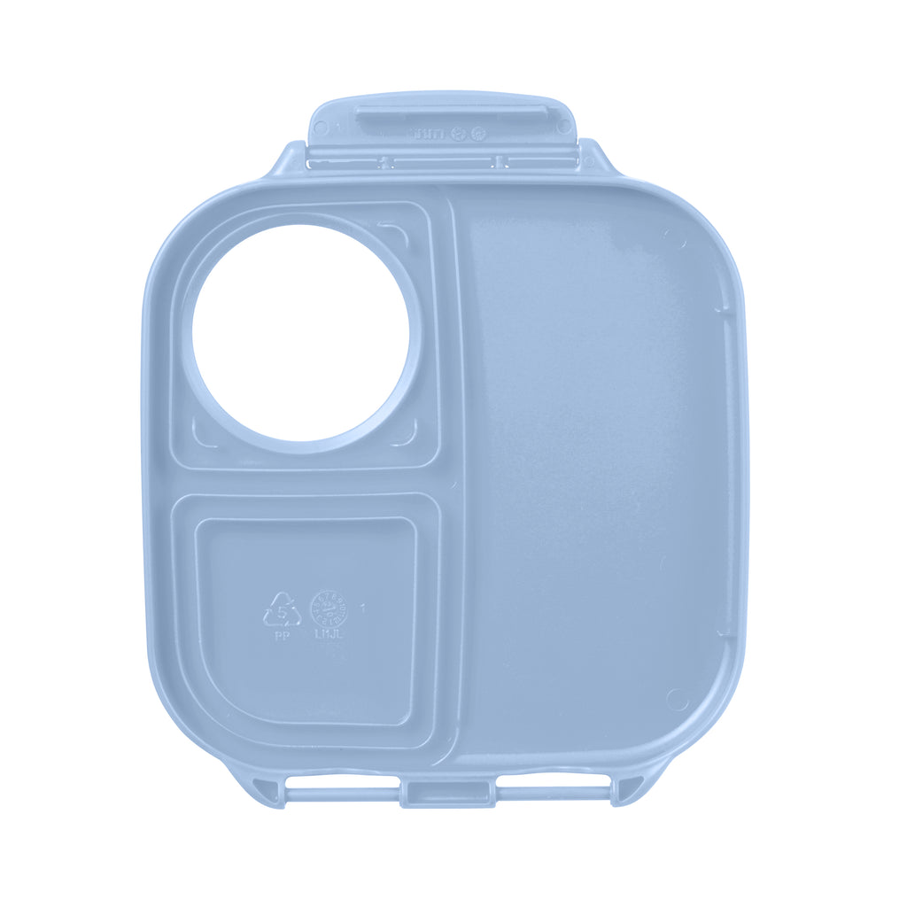 mini lunchbox replacement lid - light blue (feeling peachy)