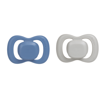 soother duo silicone - ocean + cloud