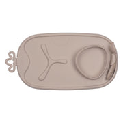 roll + go mealtime mat - latte