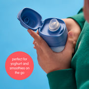 reusable yoghurt pouch - ocean