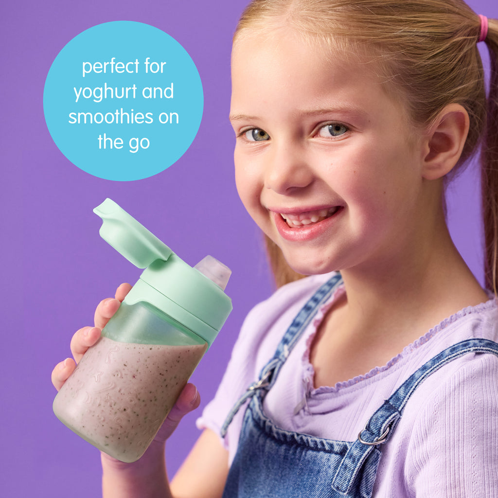 reusable yoghurt pouch - forest