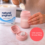 reusable yoghurt pouch - berry