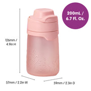 reusable yoghurt pouch - berry