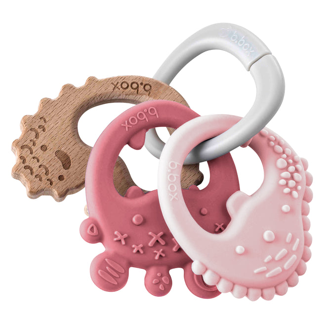 trio teether - blush