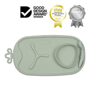 roll + go mealtime mat - sage