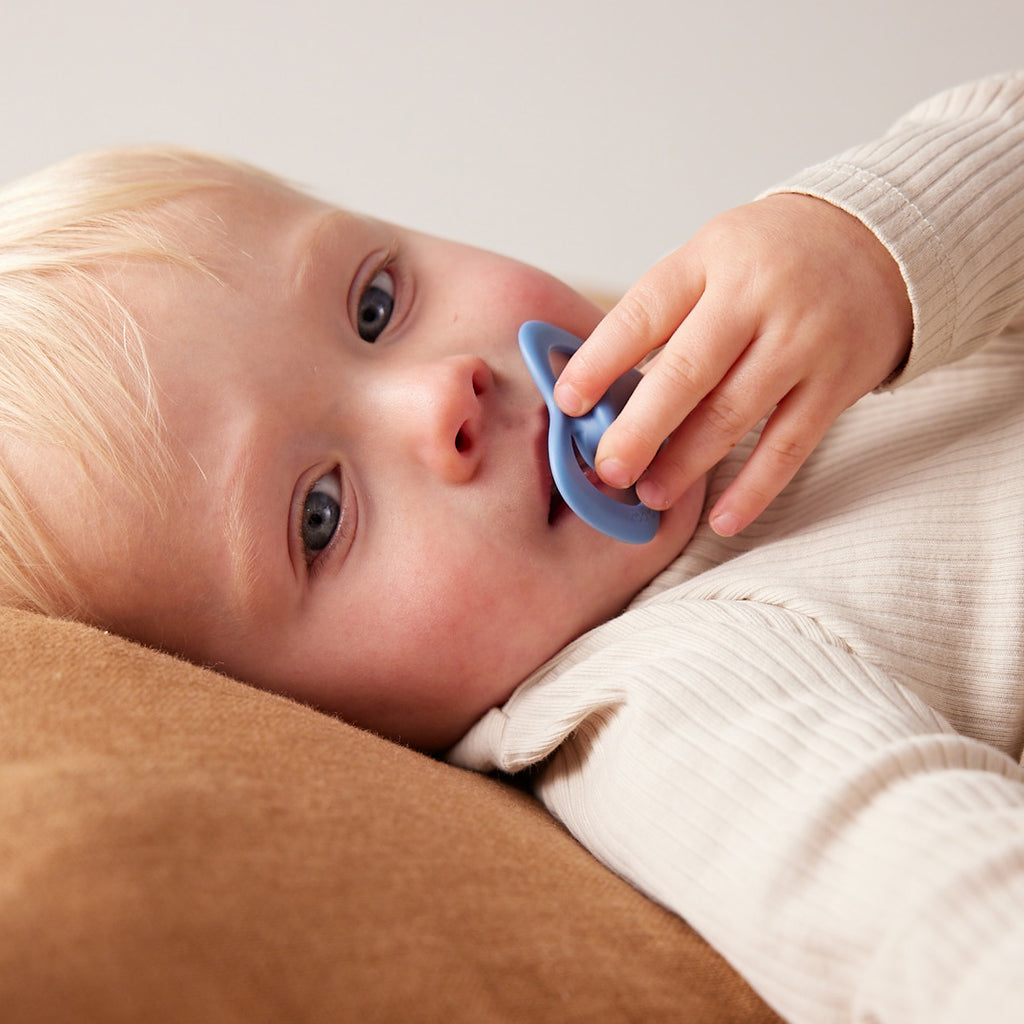 soother duo silicone - ocean + cloud