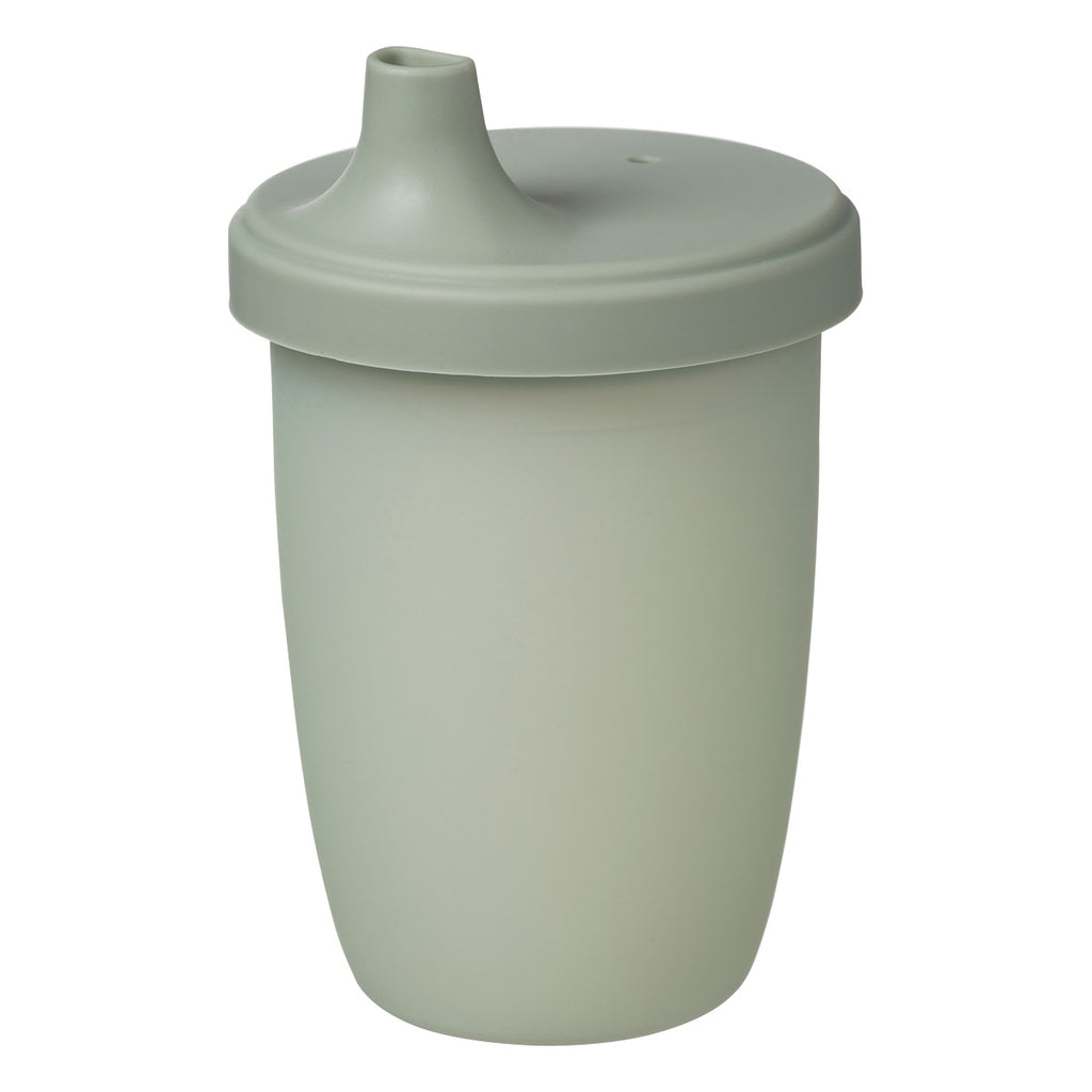 silicone spout cup - sage