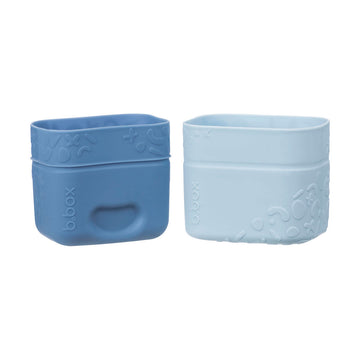 silicone snack cup - ocean