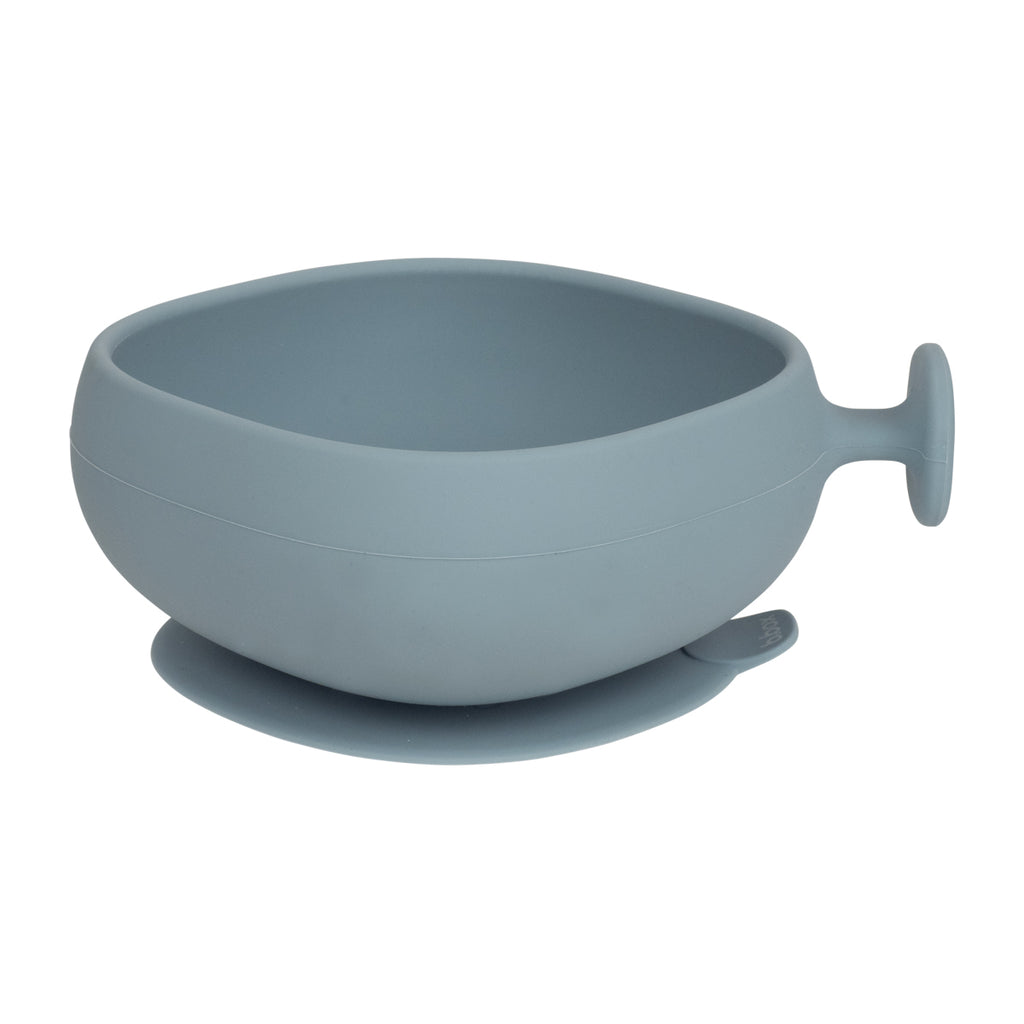 silicone bowl + lid  - ocean