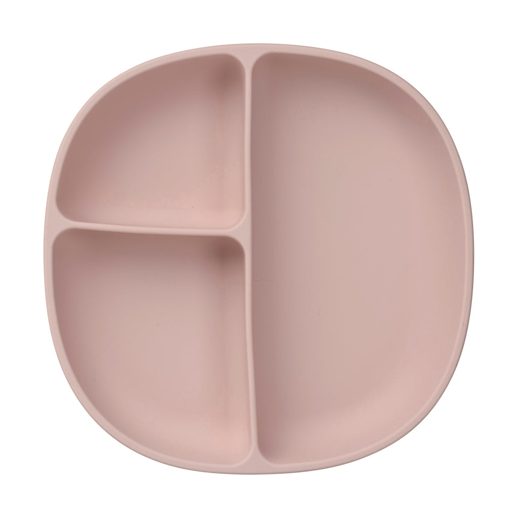 silicone plate + lid - blush