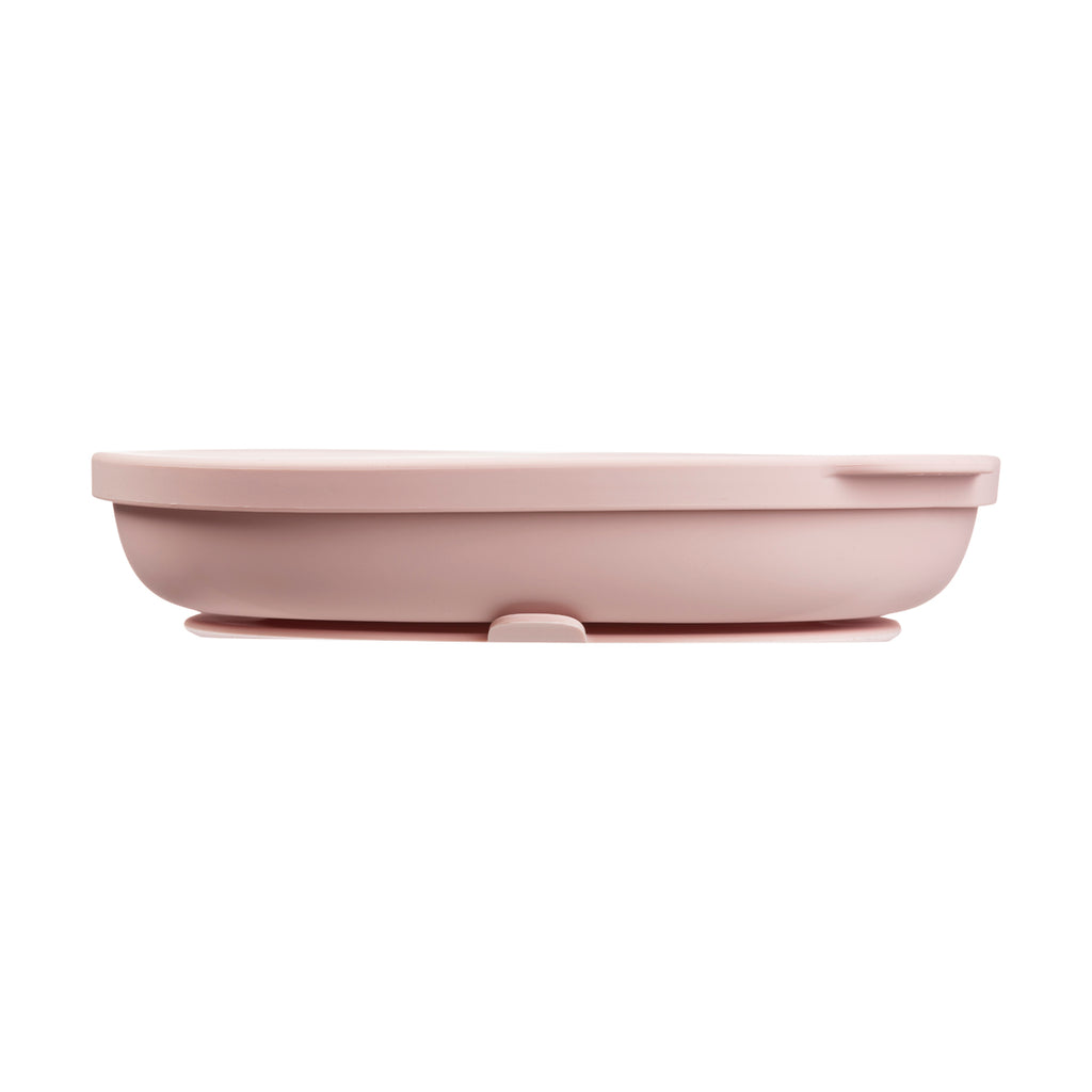 silicone plate + lid - blush