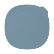 silicone plate + lid - ocean