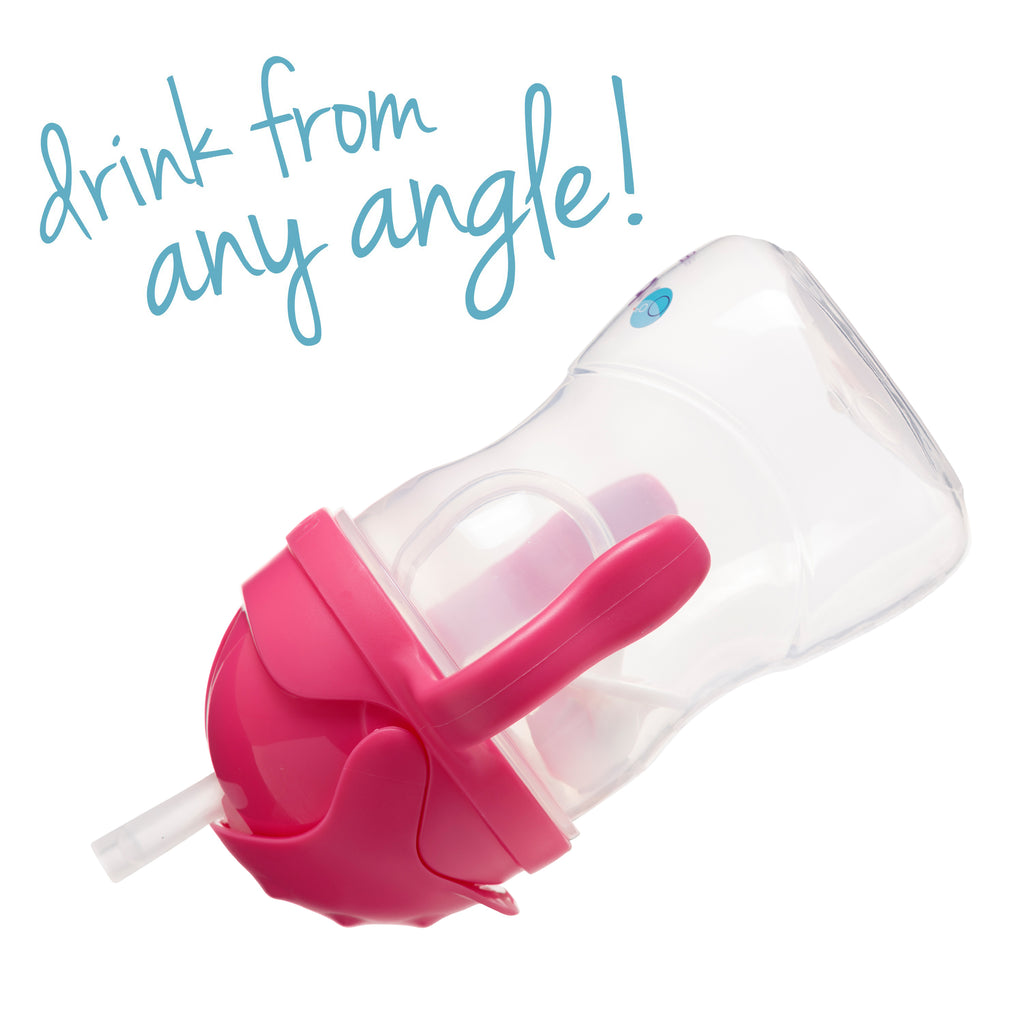 sippy cup - raspberry