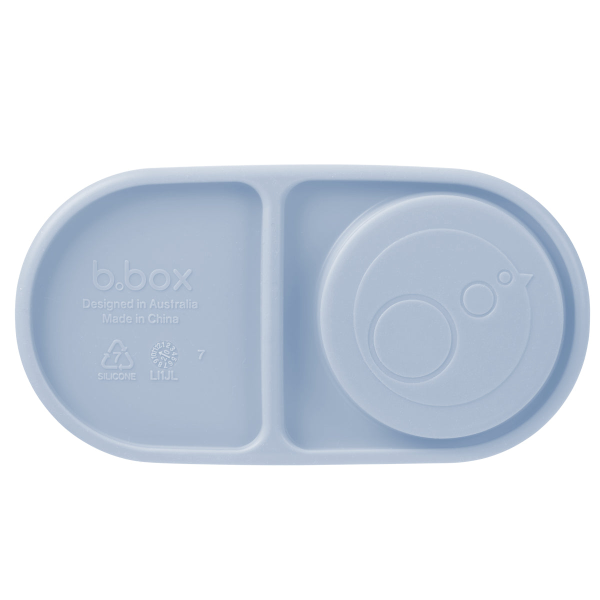 snackbox replacement silicone seal - pastel blue (midnight)