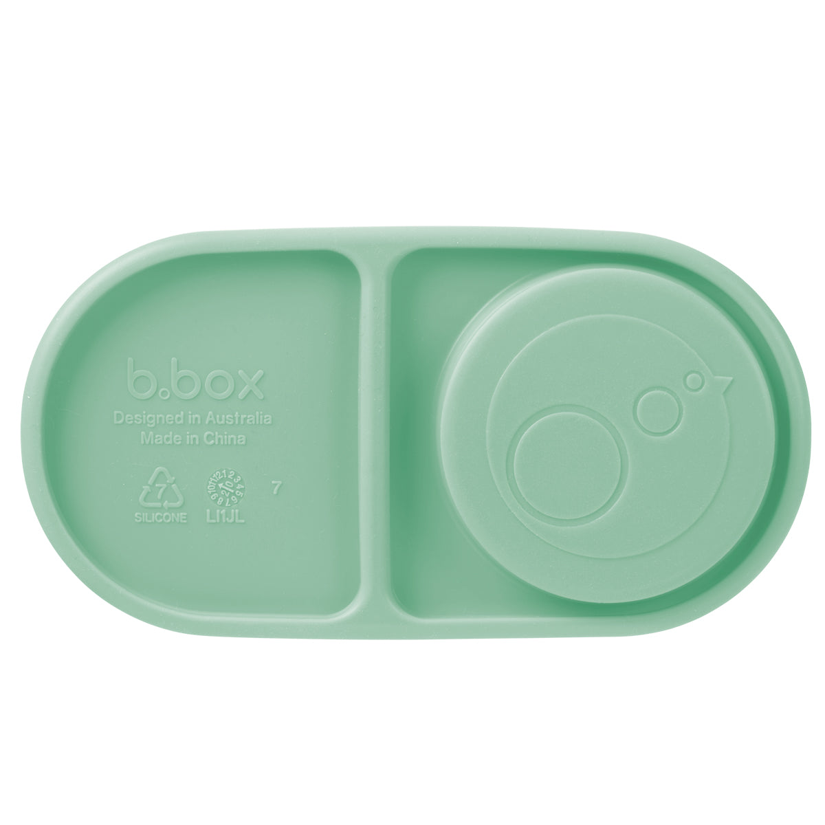 snackbox replacement silicone seal - dusty green (spearmint)