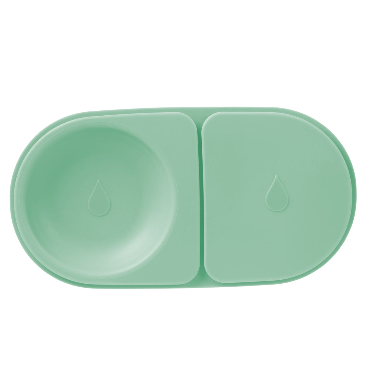 snackbox replacement silicone seal - dusty green (spearmint)