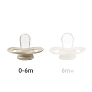 soother duo silicone - forest + sage