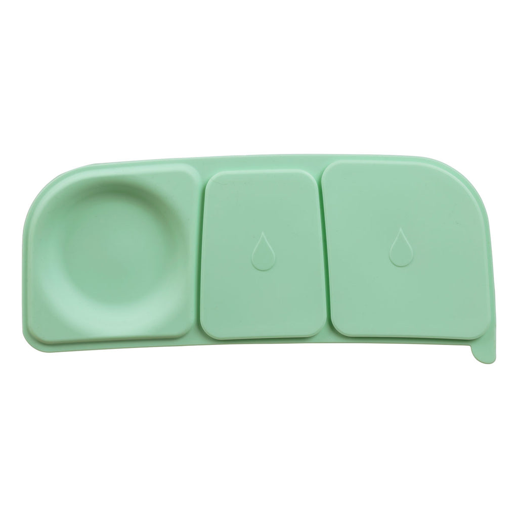 lunchbox replacement silicone seal - dusty green (spearmint)