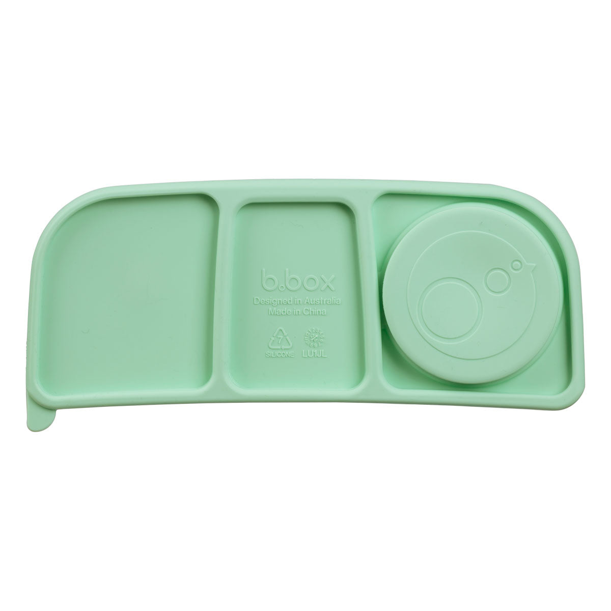 lunchbox replacement silicone seal - dusty green (spearmint)