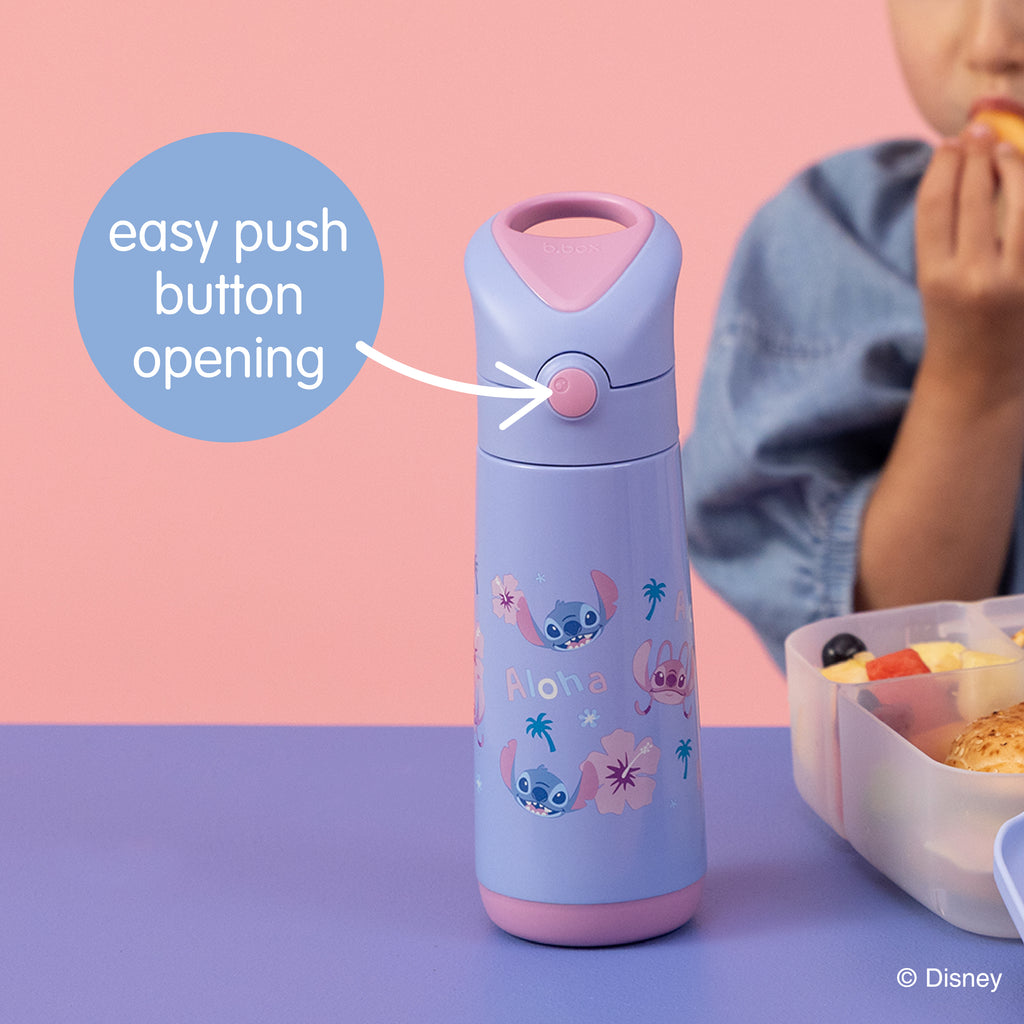 Disney Stitch by b.box - 500mL insulated drink bottle