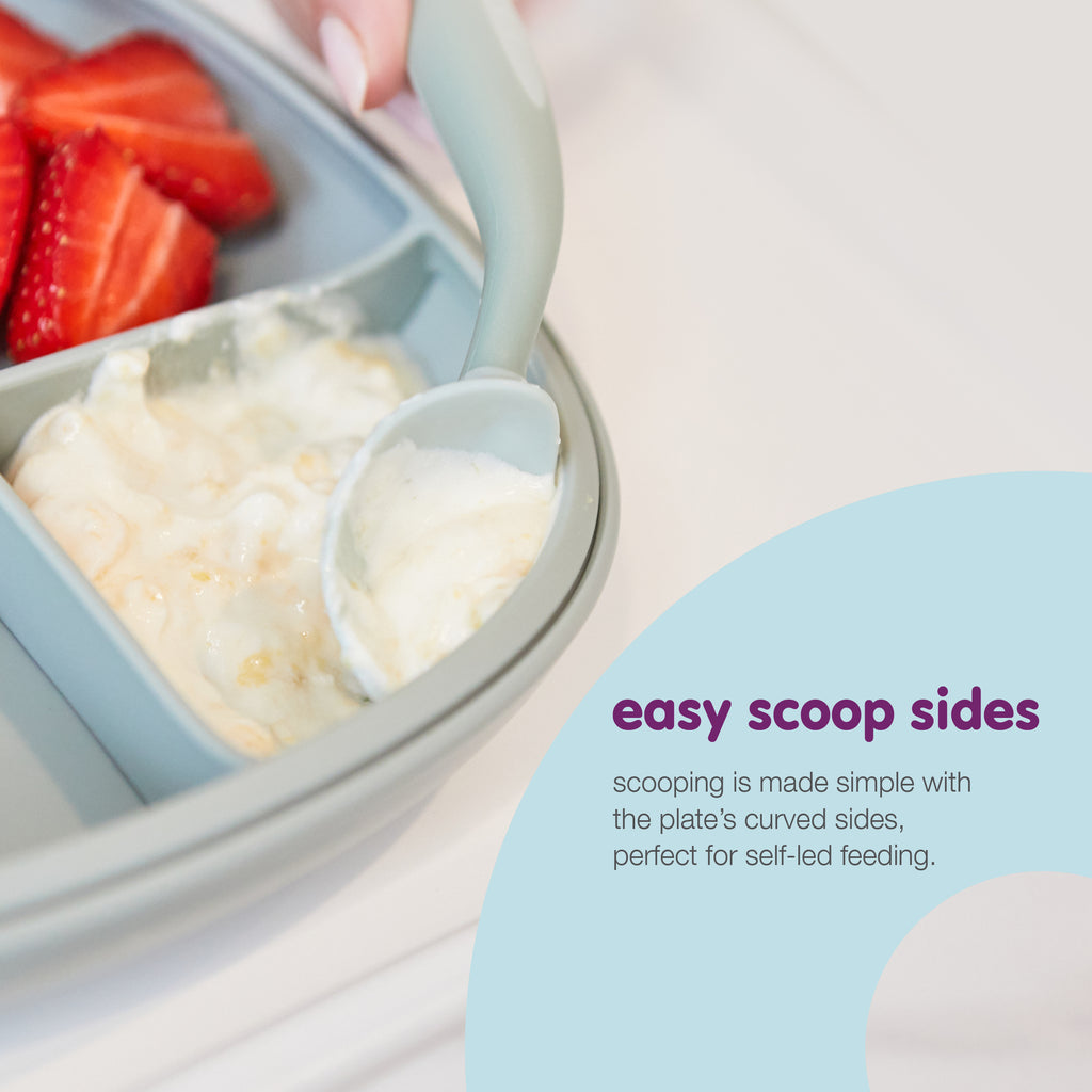 2 in 1 suction plate - blush