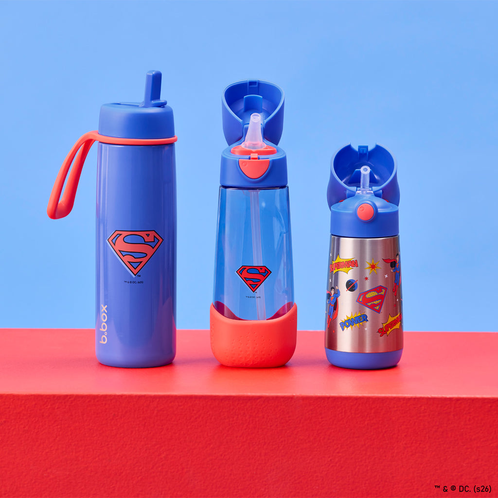 SUPERMAN by b.box - 350mL insulated drink bottle