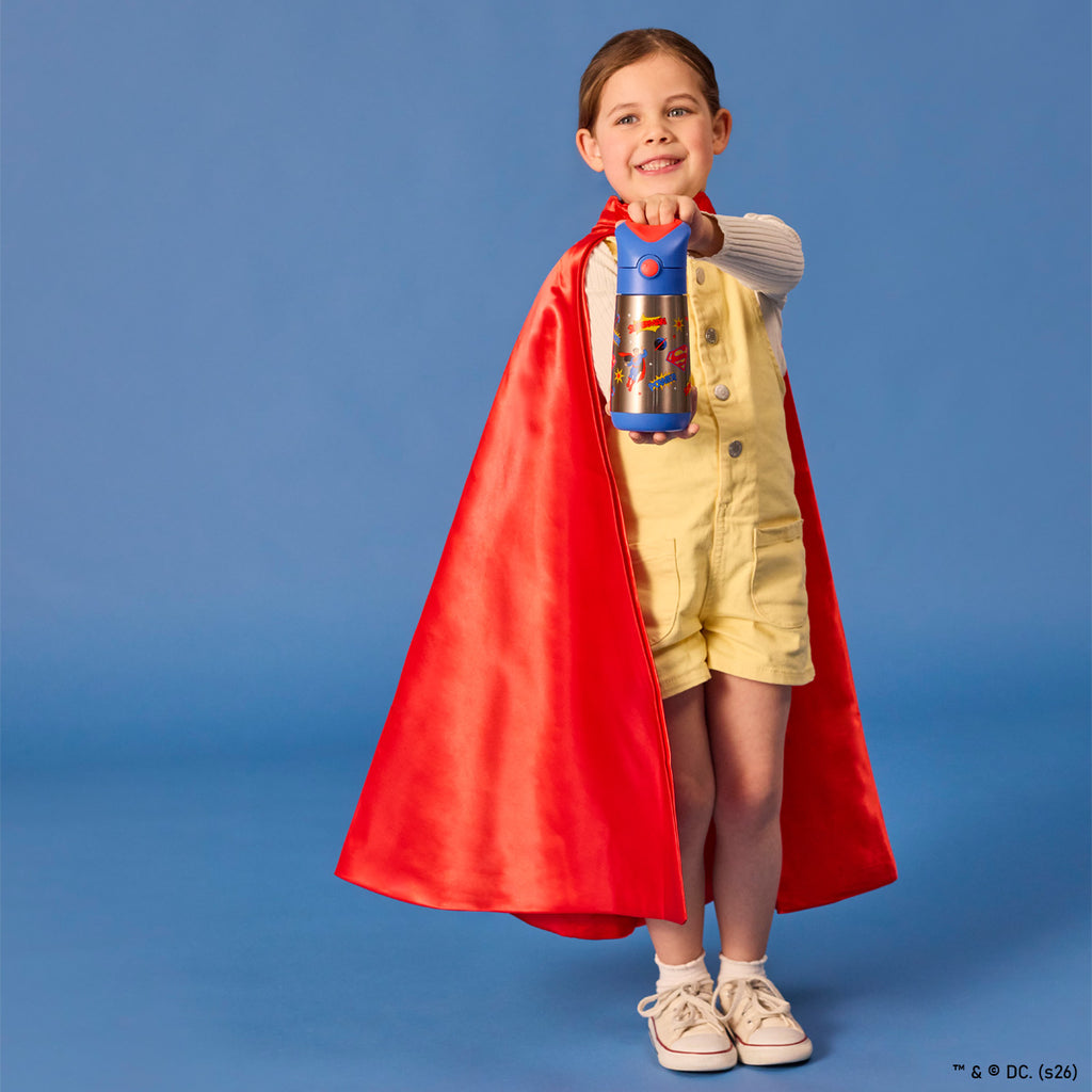 SUPERMAN by b.box - 350mL insulated drink bottle