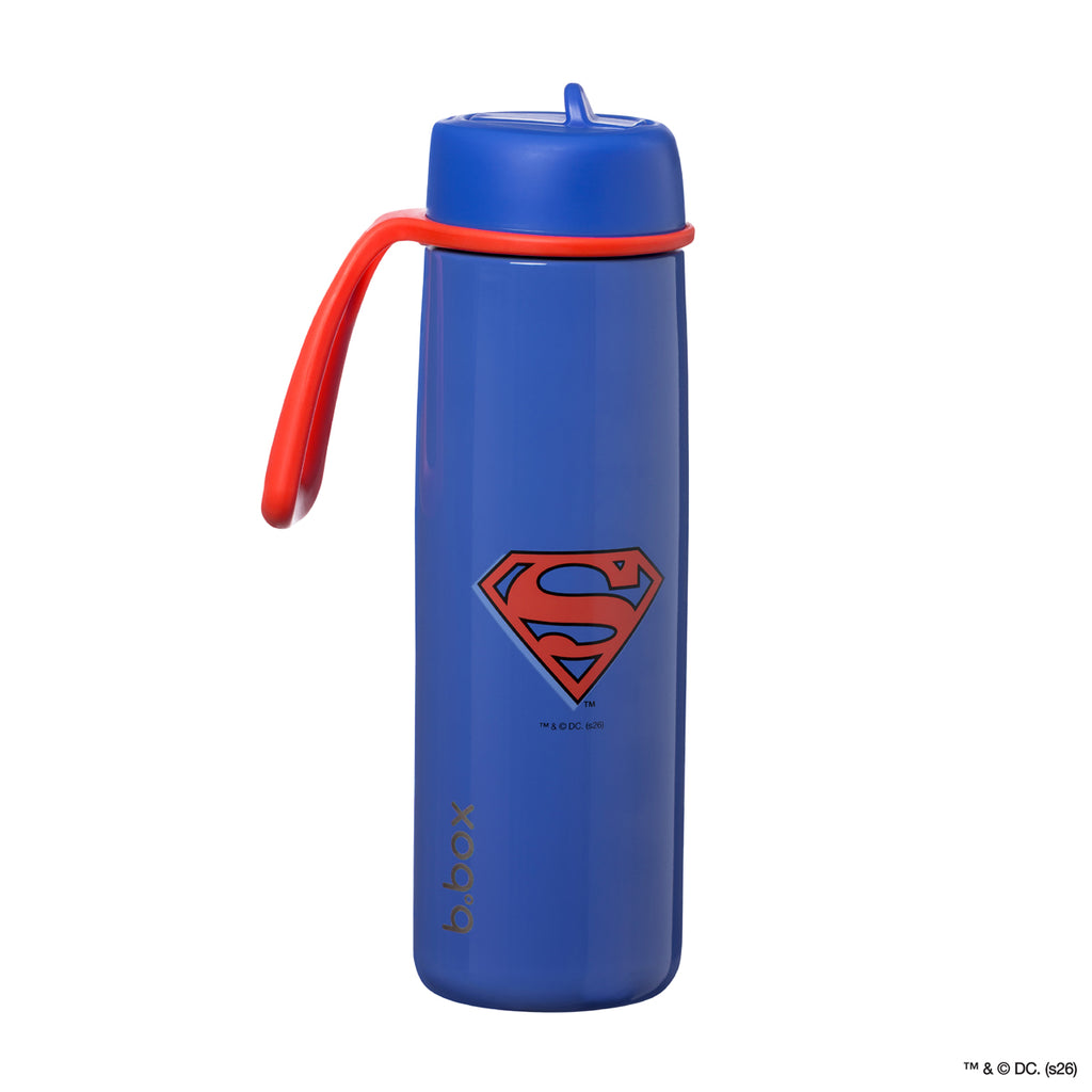 SUPERMAN by b.box - 690mL insulated flip top bottle