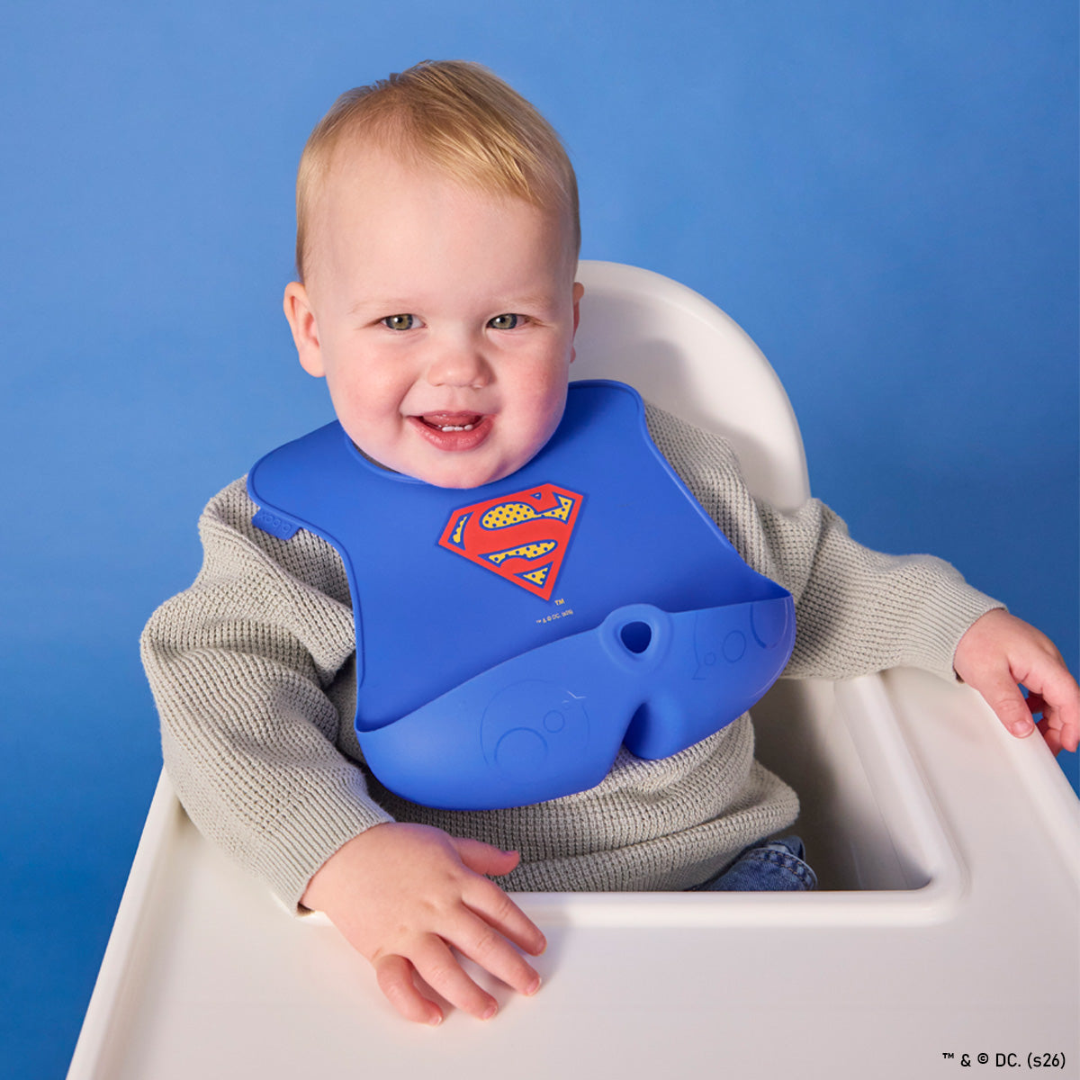 SUPERMAN by b.box - silicone bib