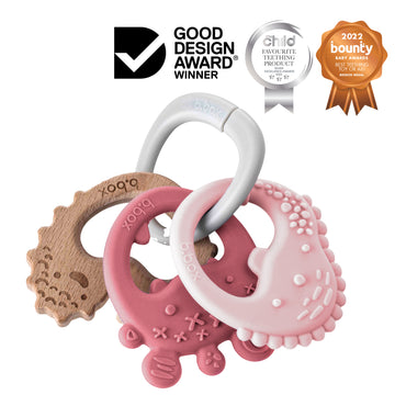 Trio Teether - Blush