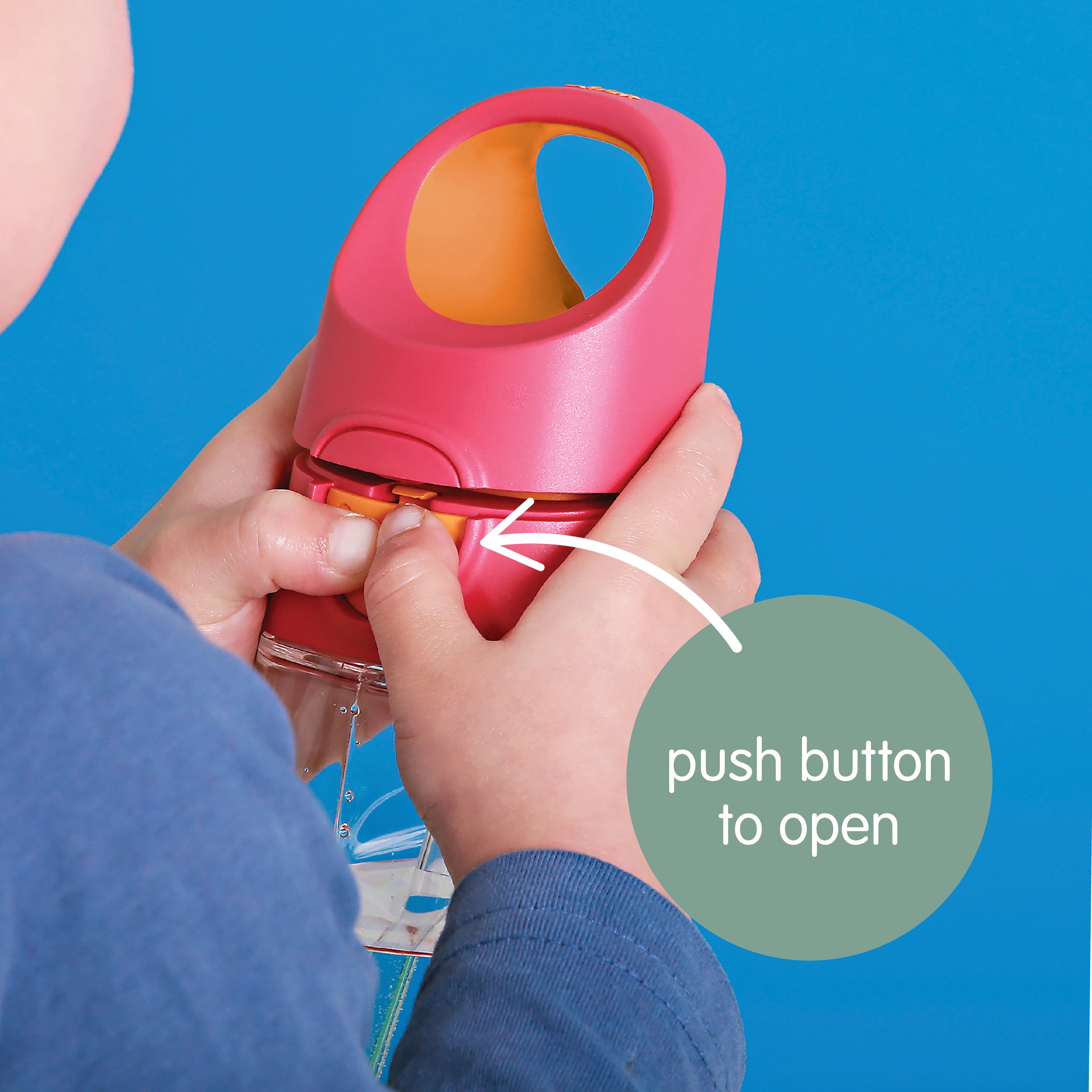 450mL Tritan™ drink bottle - indigo rose