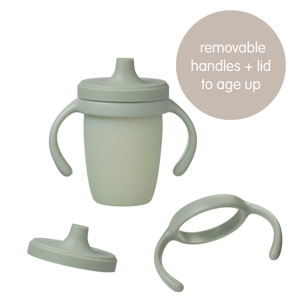 silicone spout cup - blush