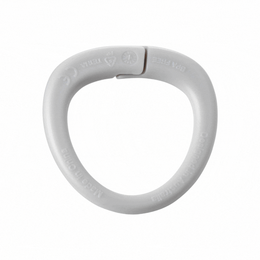 trio teether - lullaby blue