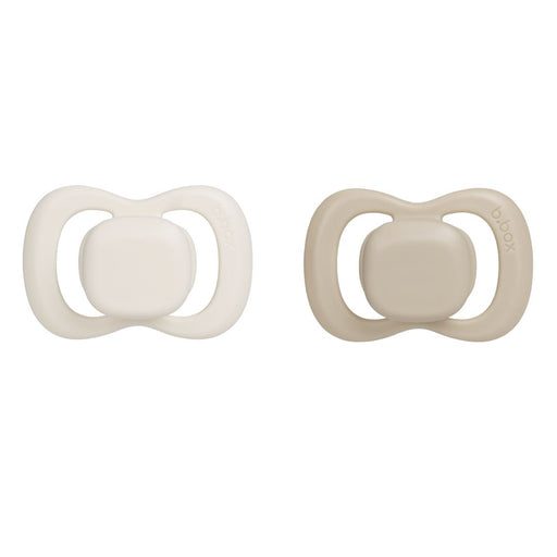 Pacifier Twin Pack – Vanilla Latte | b.box AU