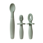 weaning cutlery trio - sage