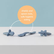 weaning cutlery trio - blush