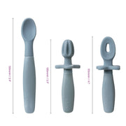 weaning cutlery trio - blush