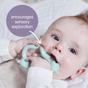 wrist teether - lullaby blue