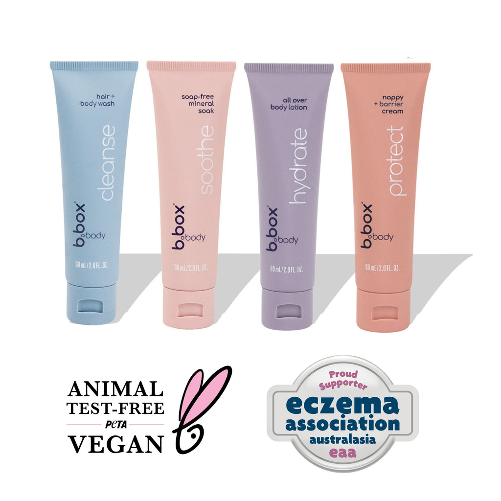 baby bath + skincare minis