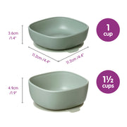suction bowl duo - blush