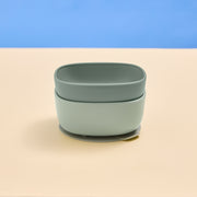 suction bowl duo - sage