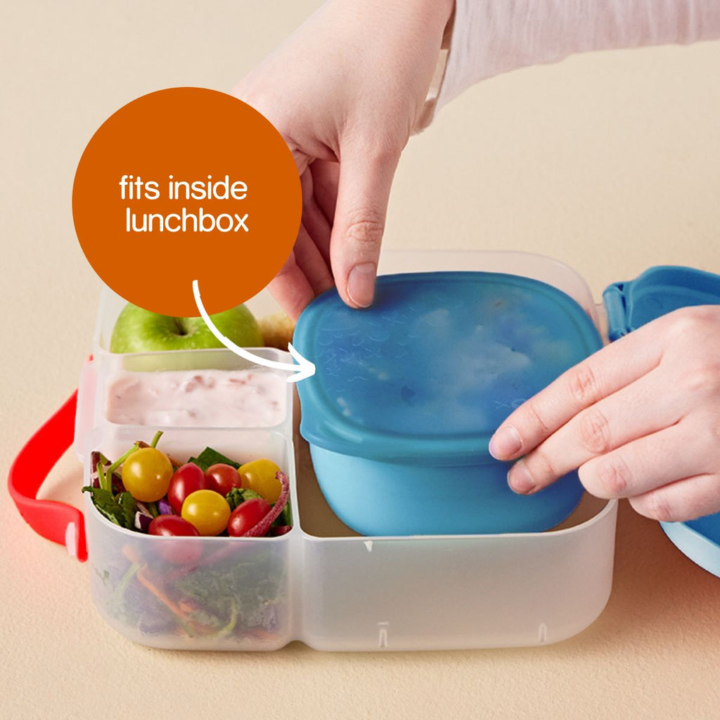 b.box Lunch Tub Ocean - Blue Lunchbox Food Container – b.box for kids